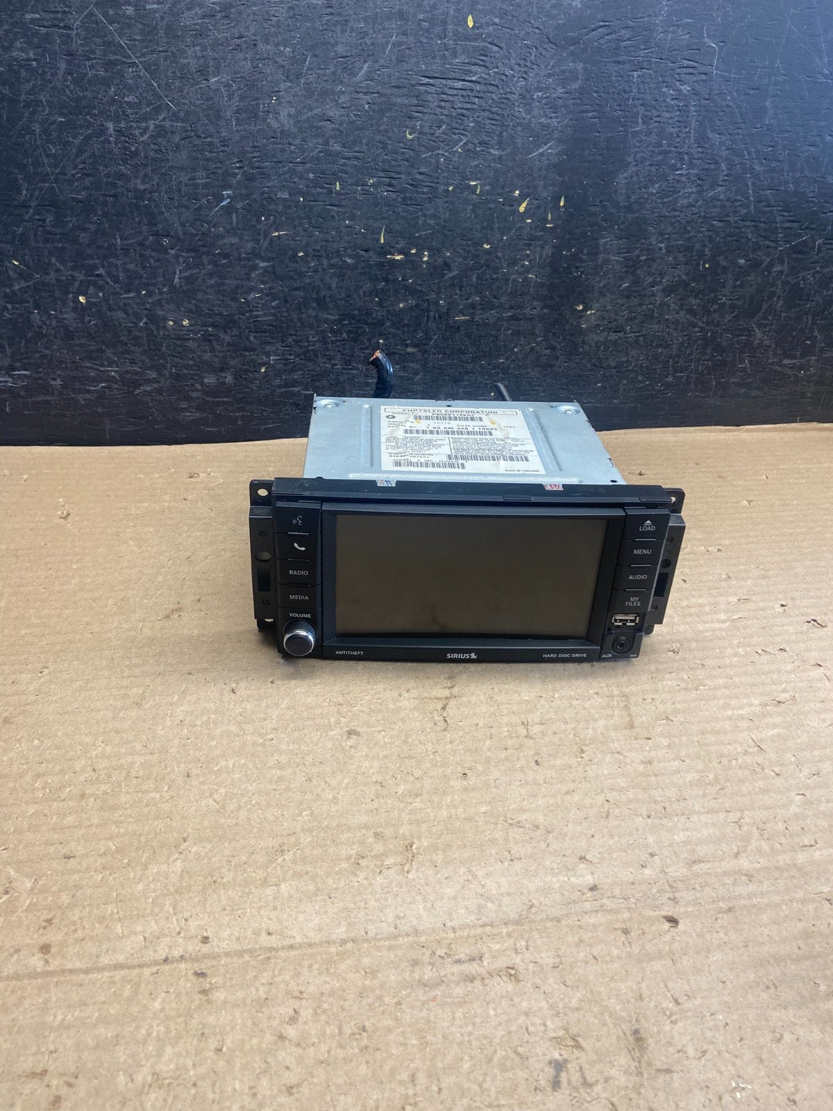 2011 2018 Jeep Dodge Chrysler Screen Display CD Player Satellite Radio AH5291 DG0