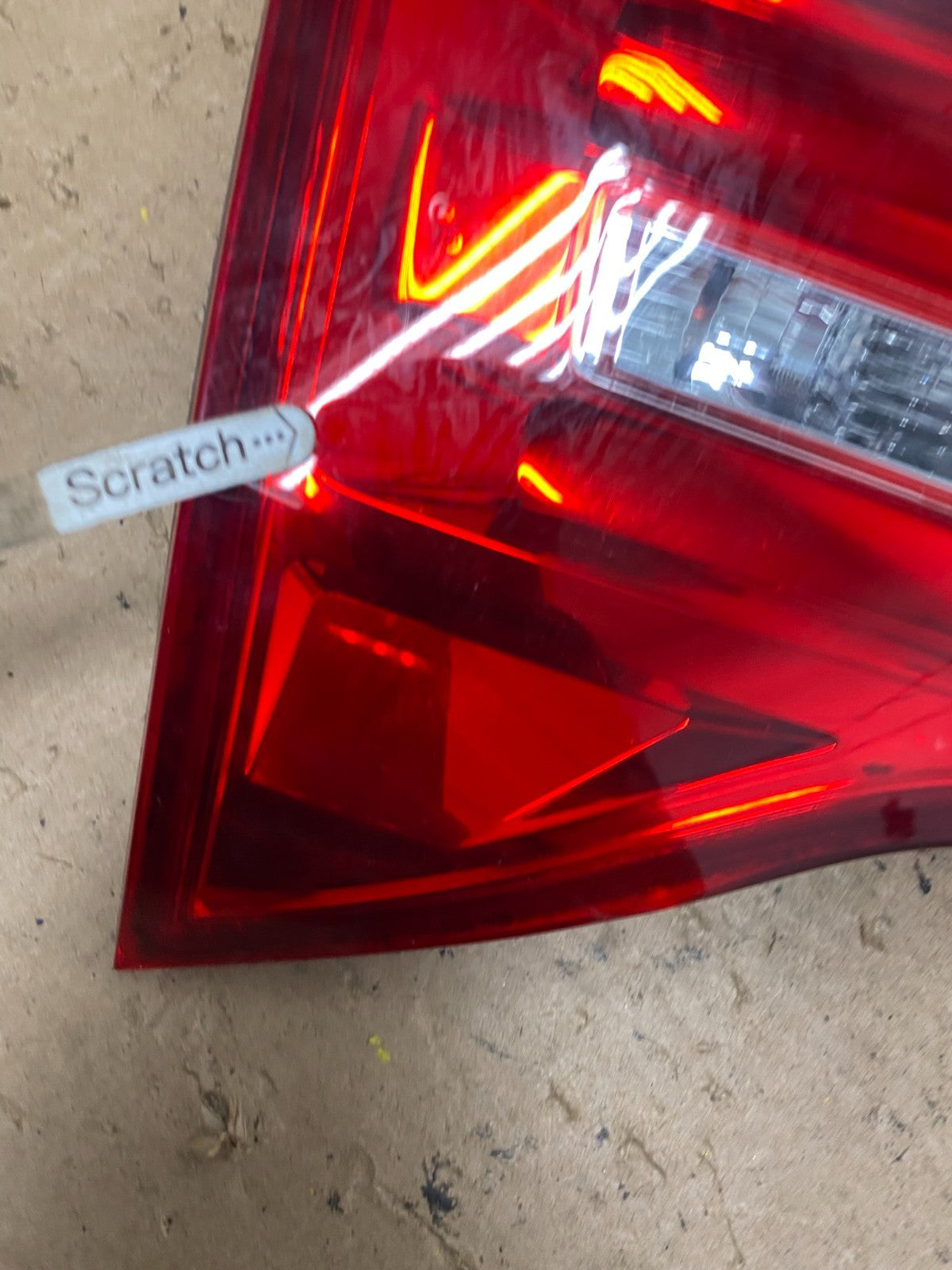 2007 2008 2009 Acura Mdx Left Driver Lh Side Inner Tail Light Oem P1437 DW5
