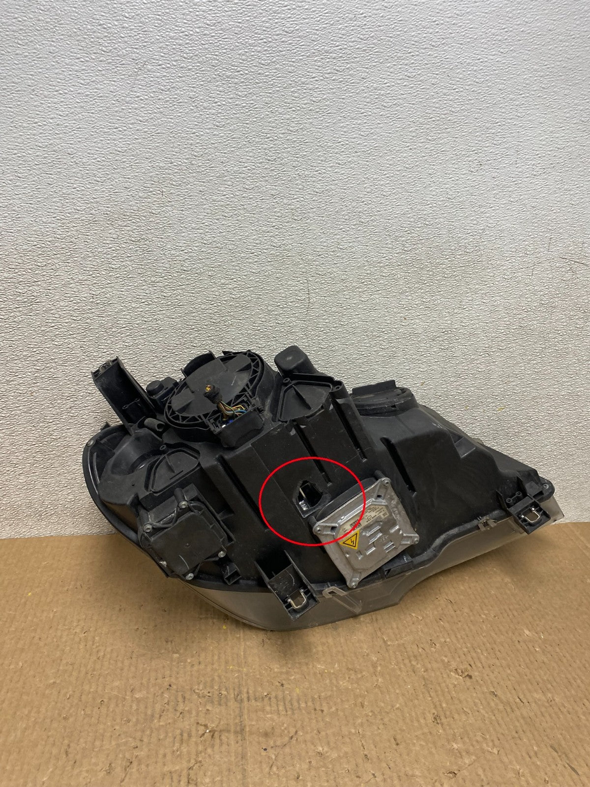 2007 2008 2009 2010 Bmw X5 Left Driver Lh Side Headlight Xenon Hid W5202 DW4