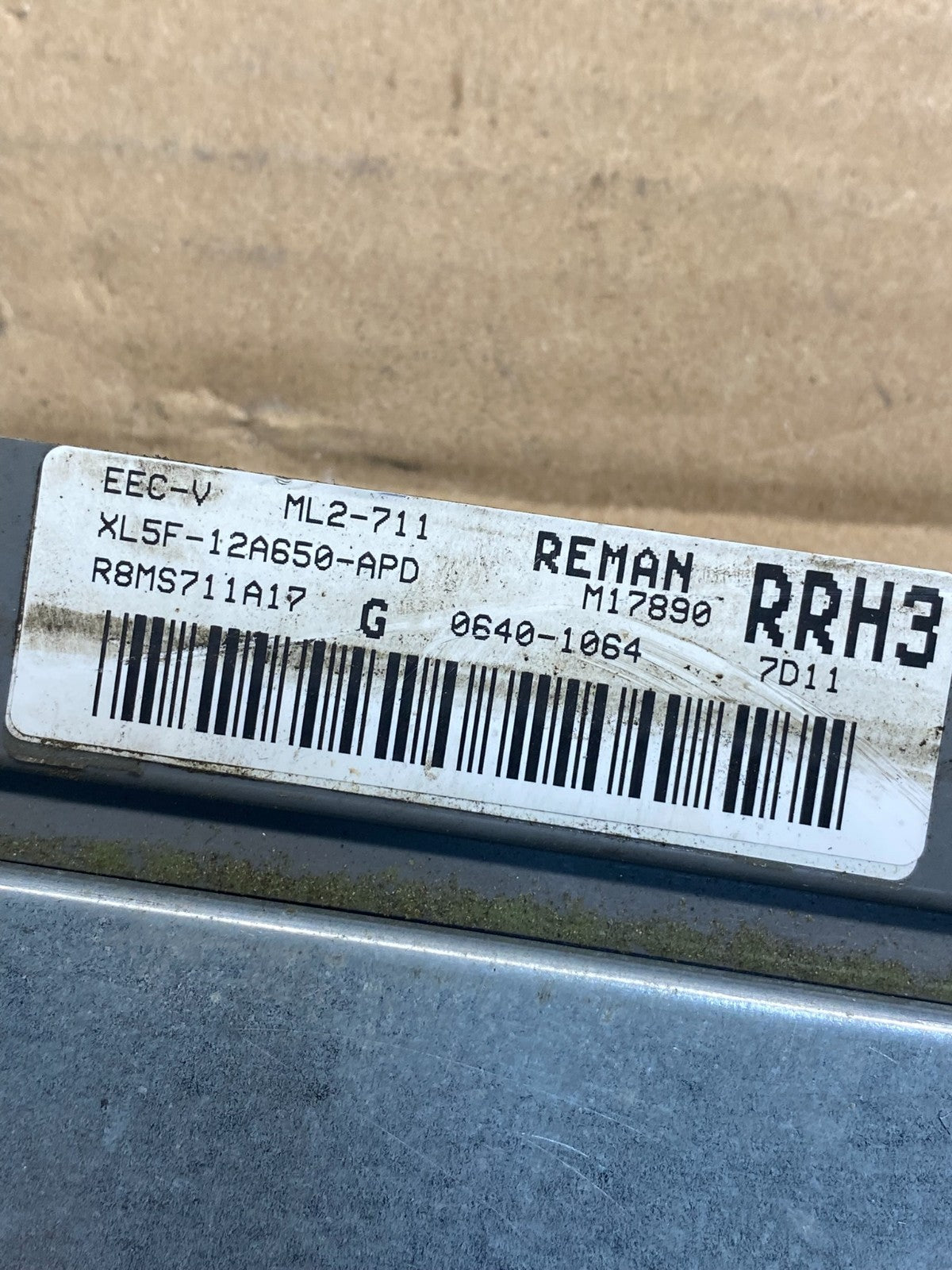 1999 2000 Ford Ranger Engine Control Unit ECU Computer Module AH9857 DW2