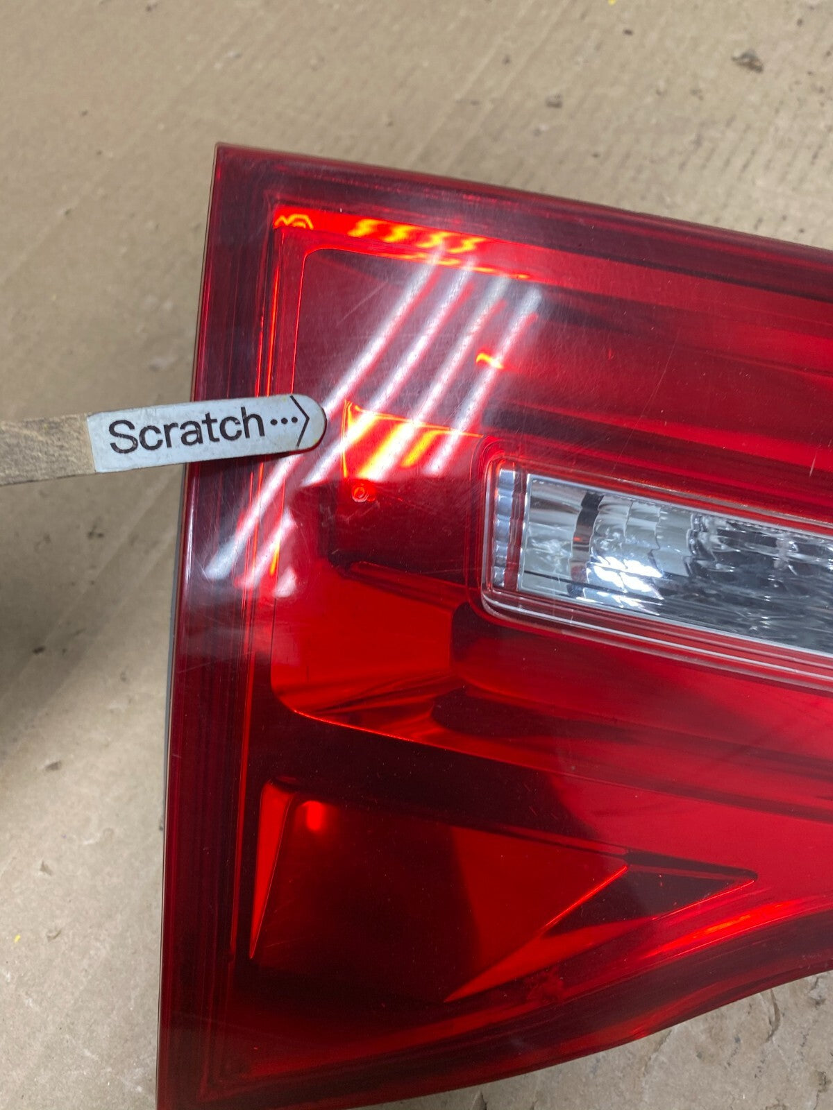 2007 2008 2009 Acura Mdx Left Driver Lh Side Inner Tail Light Oem L3353 DW3