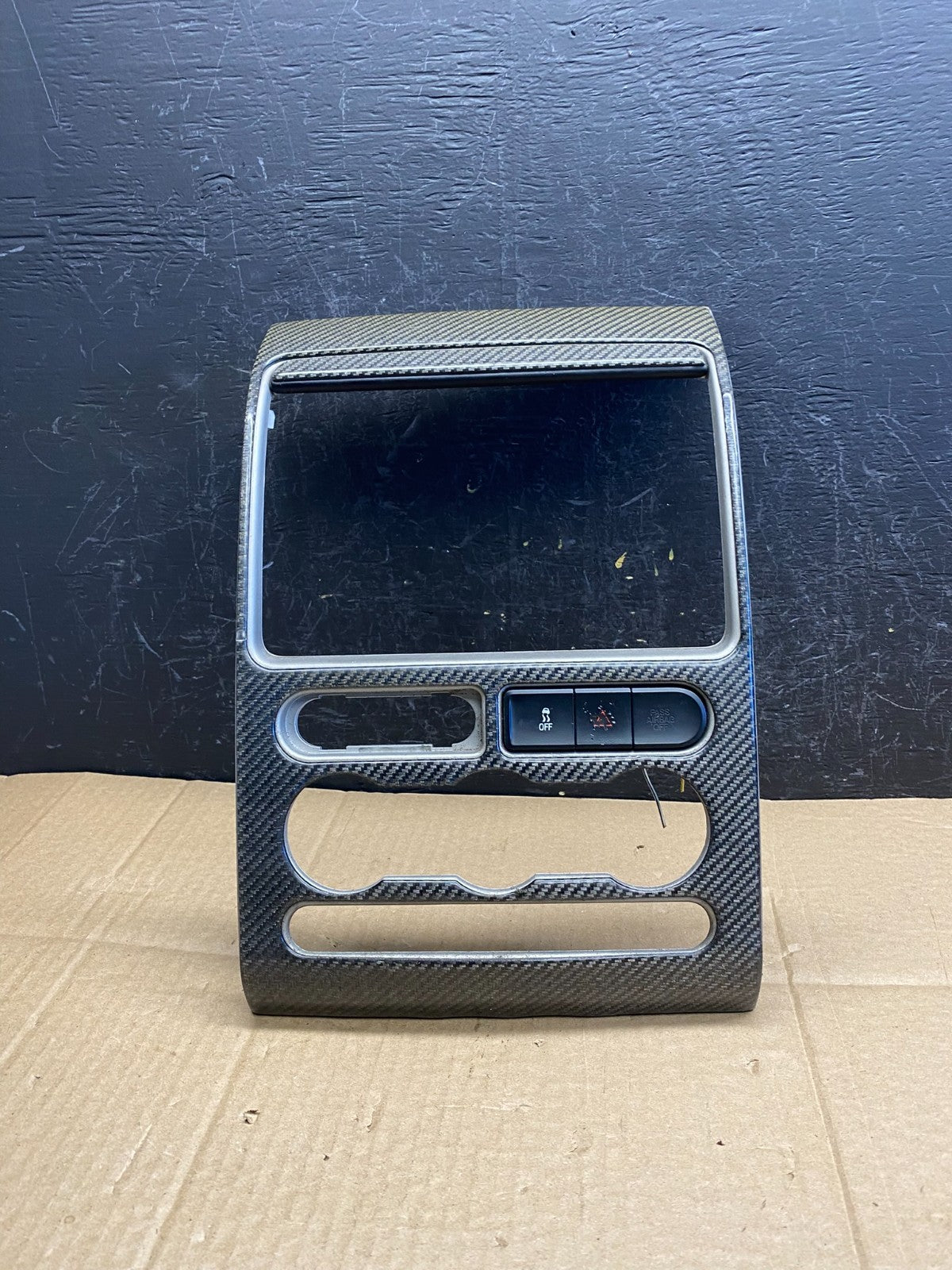 2007 - 2010 Ford Edge Heater Climate Control Radio Control Dash Bezel AC93780