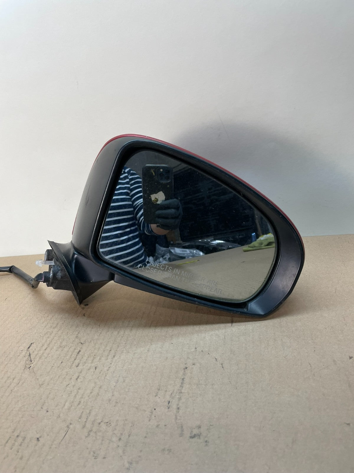 2010 to 2015 Toyota Prius Right Passenger RH Side View Door Mirror AI4014 DG7