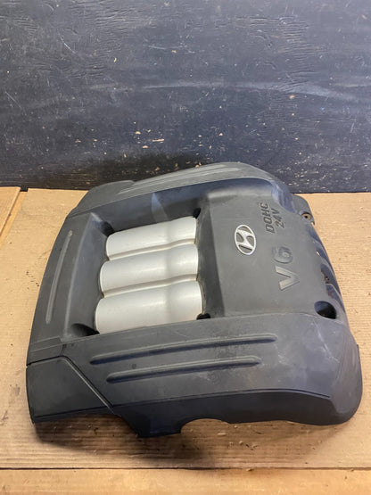 2001 - 2005 Hyundai Santa Fe 2.7L V6 Engine Motor Cover S3444 DG3
