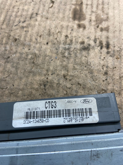 2002  Ford E250 E350 4.2L Van Engine Control Computer 2c2a-12a650-cd O5345 DG3