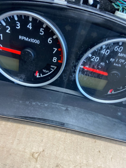 2012 Nissan Pathfinder Xterra Cluster Speedometer Instrument OEM AB9738  DG1