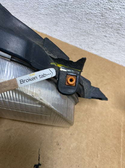 1993 to 1997 Toyota Corolla Left+Right Side Headlights AE3226 DW5