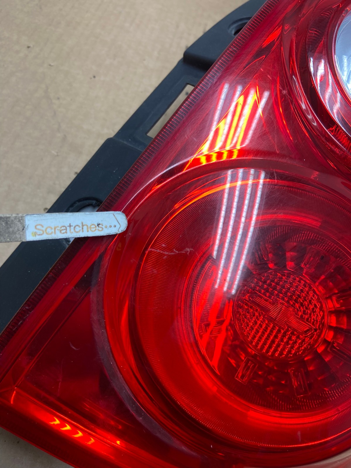 2010 to 2015 Chevrolet Equinox Right Passenger Rh Side Tail Light AI8409 LK3