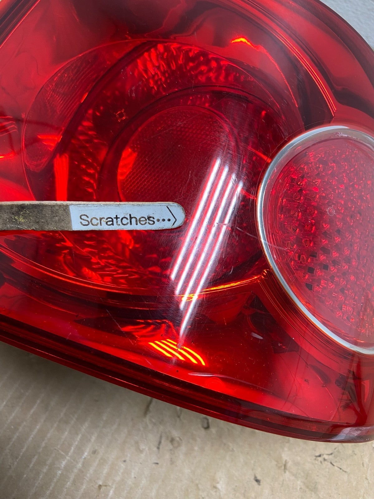 2006-2008 Kia Optima Right Passenger RH Side Tail Light af9743 DG3