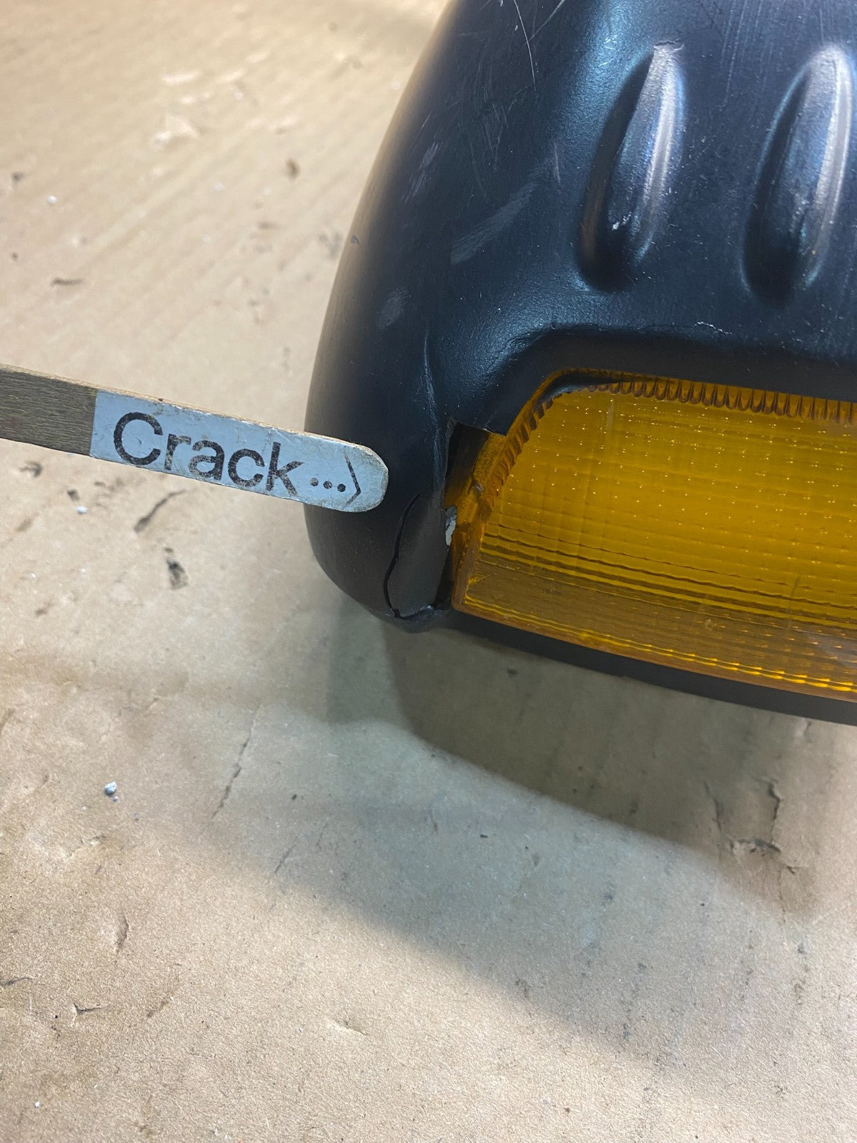 2011 - 2013 Honda Odyssey Left Driver LH Turn Signal View Door Mirror AJ0469 DW9