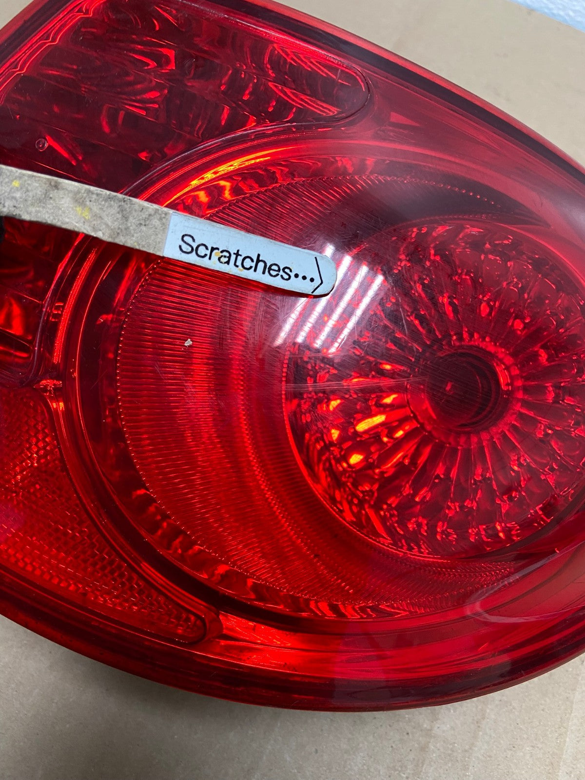 2007 to 2010 Hyundai Elantra Sedan Right Passenger Side Tail Light AB8048 LK3