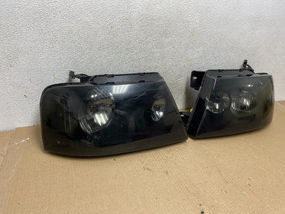 2004 to 2008 Ford F-150 F150 Left+Right Halogen Headlights ah5750 DG1