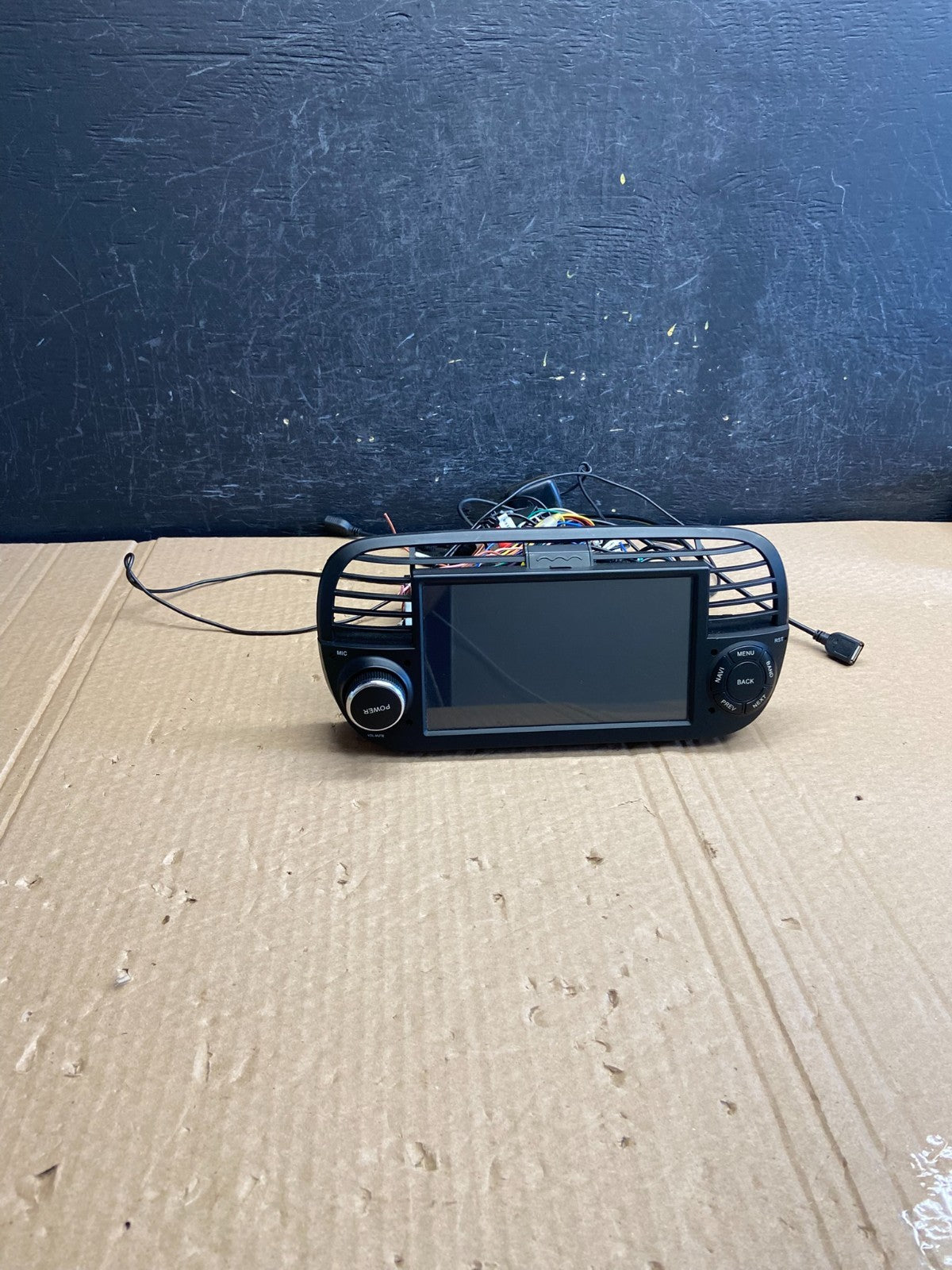 2007 to 2015 Fiat 500 7" Android 14 Carplay Car Stereo Radio GPS Player AF61680