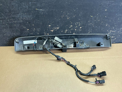 2007 to 2014 Suburban Tahoe Yukon License Plate Cover Trim W/ Camera z8185 DG6