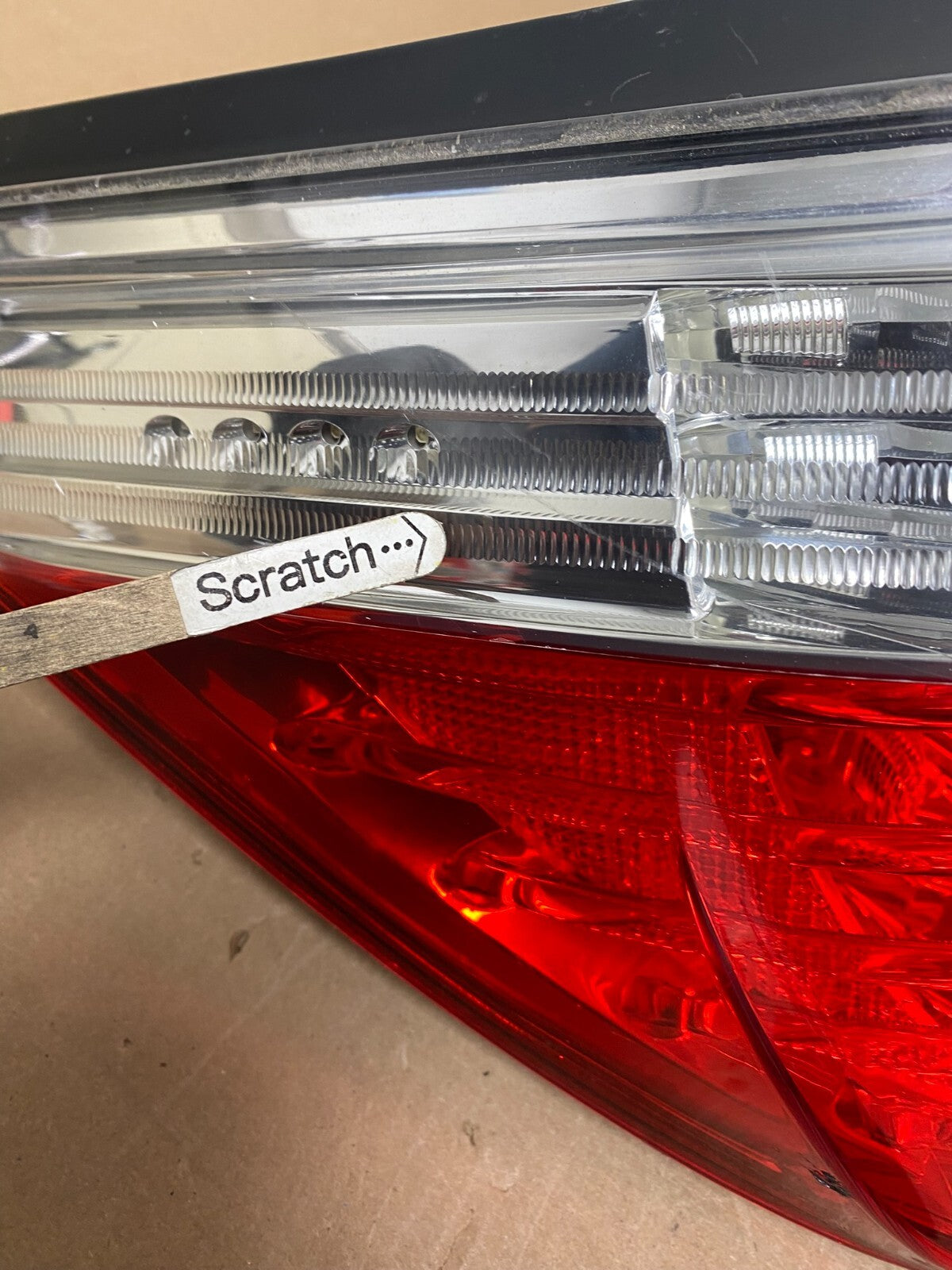 2008 2009 2010 BMW 5 525i 530i Left Driver Lh Tail Side Light Oem M1857 DW3