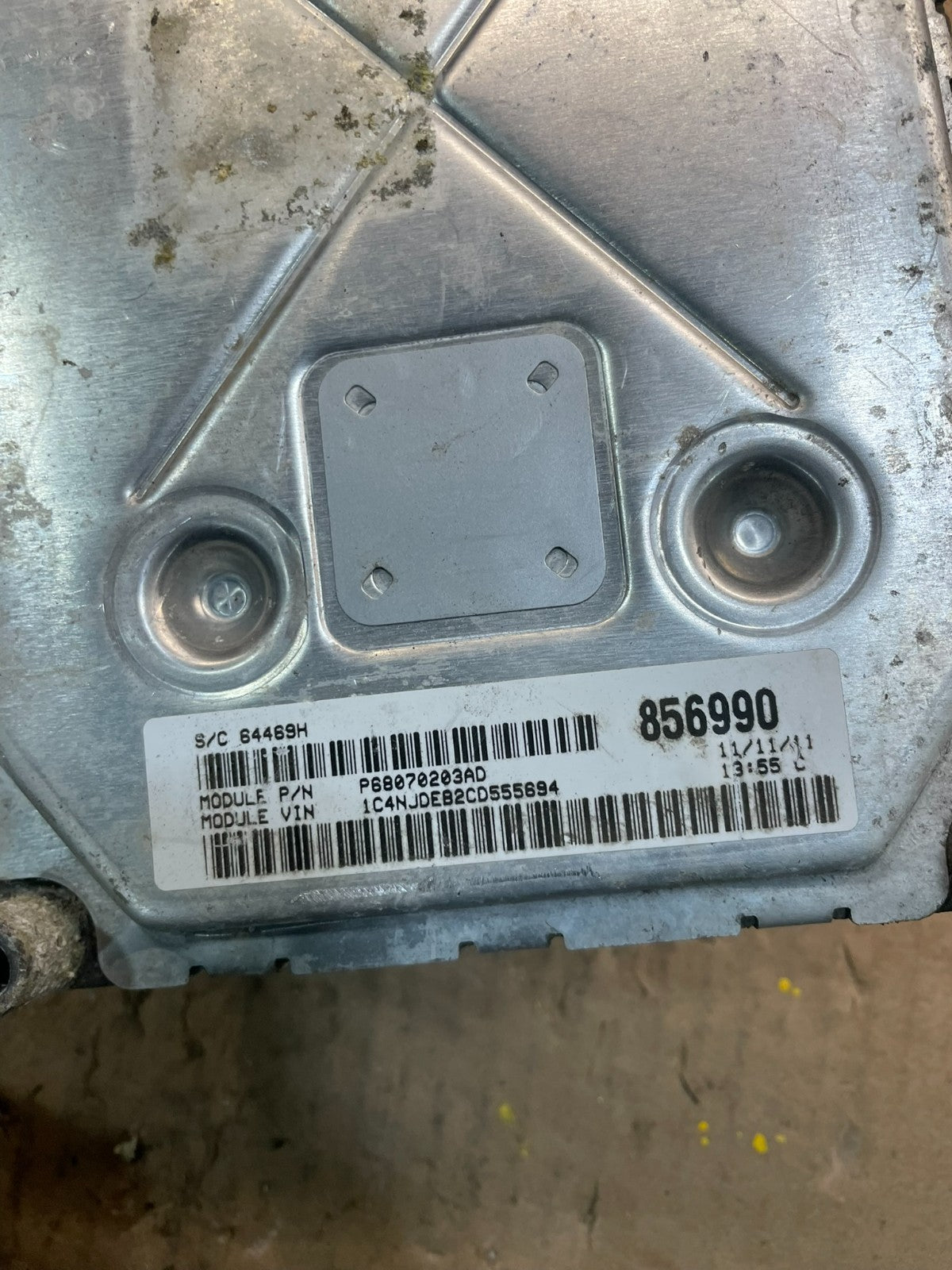 2012 Jeep Compass Patriot PCM ECM ECU Engine Computer Module U2059 DG3