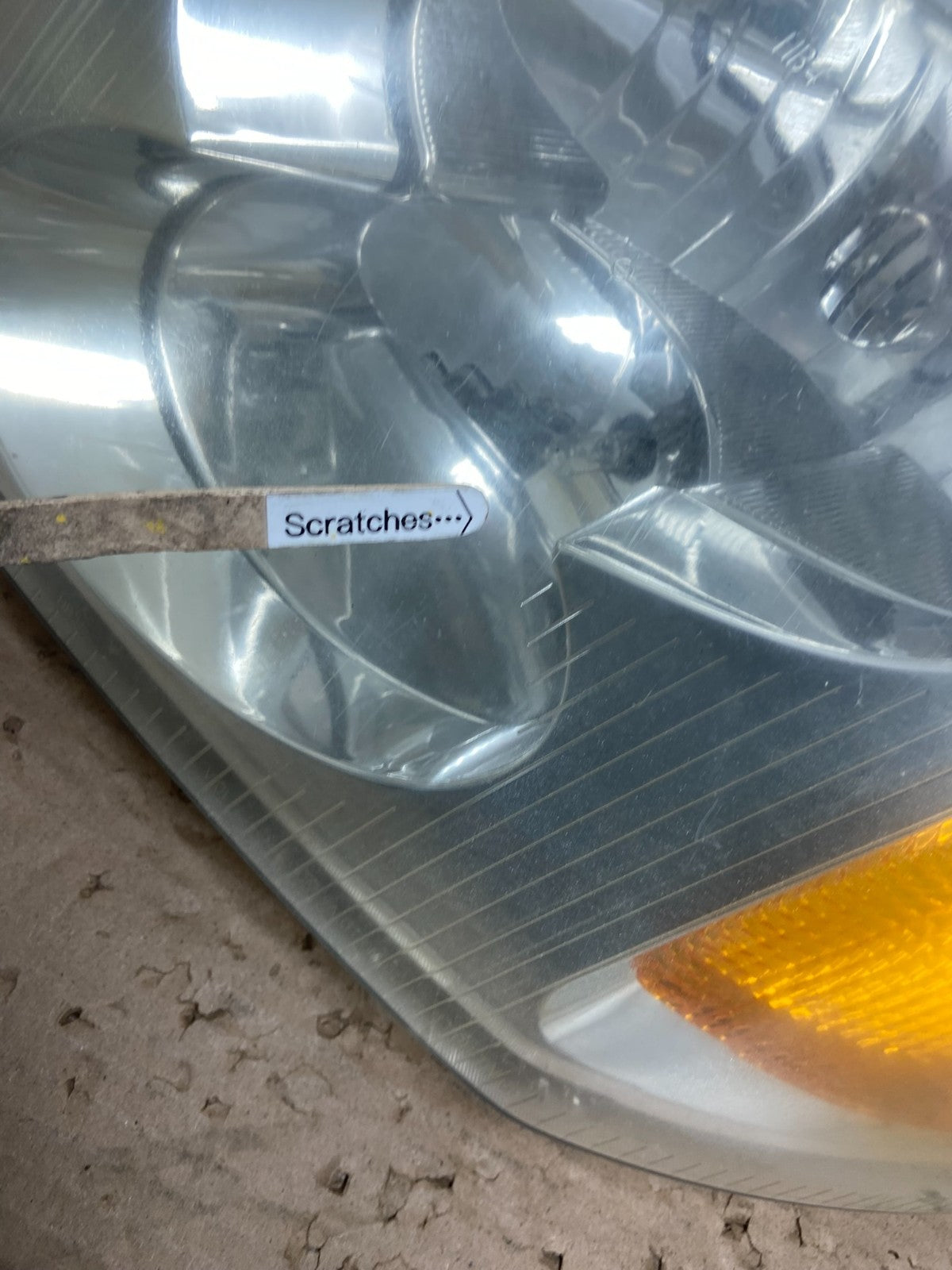 2002 to 2009 Gmc Envoy Left Driver Lh Side Headlight Halogen Oem AB1594 DW3