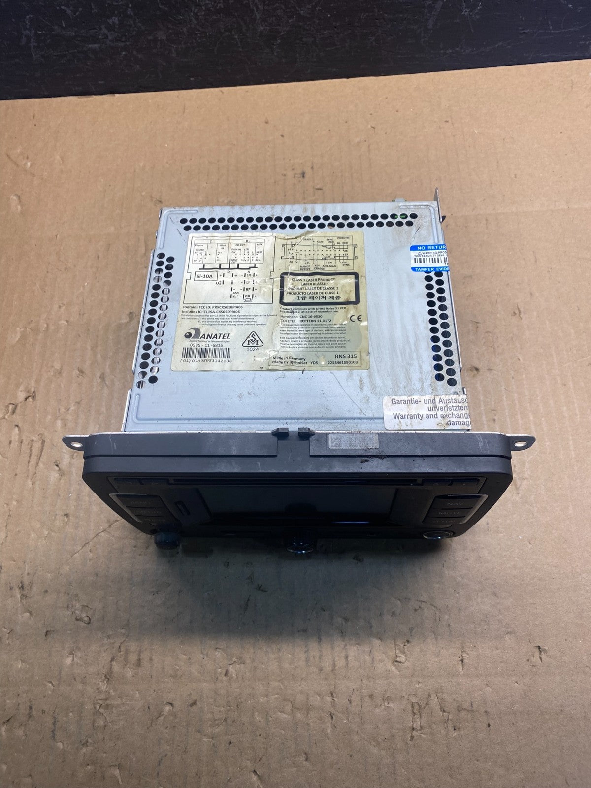 2012 to 2013 Volkswagen Passat Jetta Radio CD Player AM/FM Media ac2688 DG3