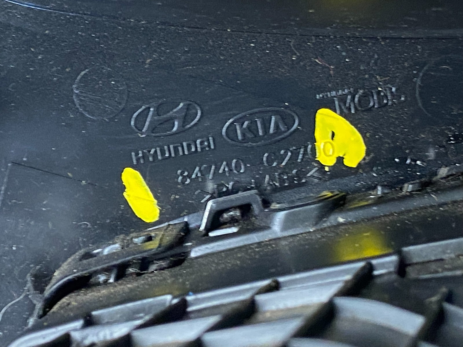 2015 to 2017 Hyundai Sonata Speedometer Cluster Bezel Trim W/ Air Vent P2041 DG4