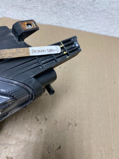 2010 2011 2012 Ford Fusion Left Driver LH Side Headlight Halogen AG7001 DW5