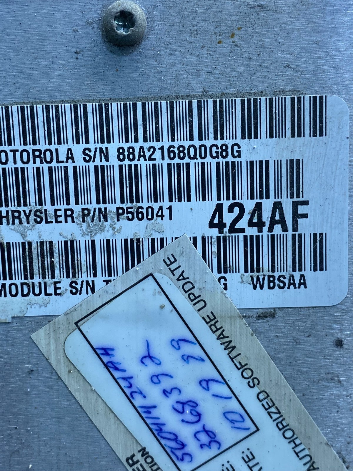 1999 Jeep Grand Cherokee 4.0L ECM ECU Engine Control Computer Modul AG9356 DG2
