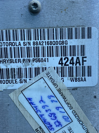 1999 Jeep Grand Cherokee 4.0L ECM ECU Engine Control Computer Modul AG9356 DG2