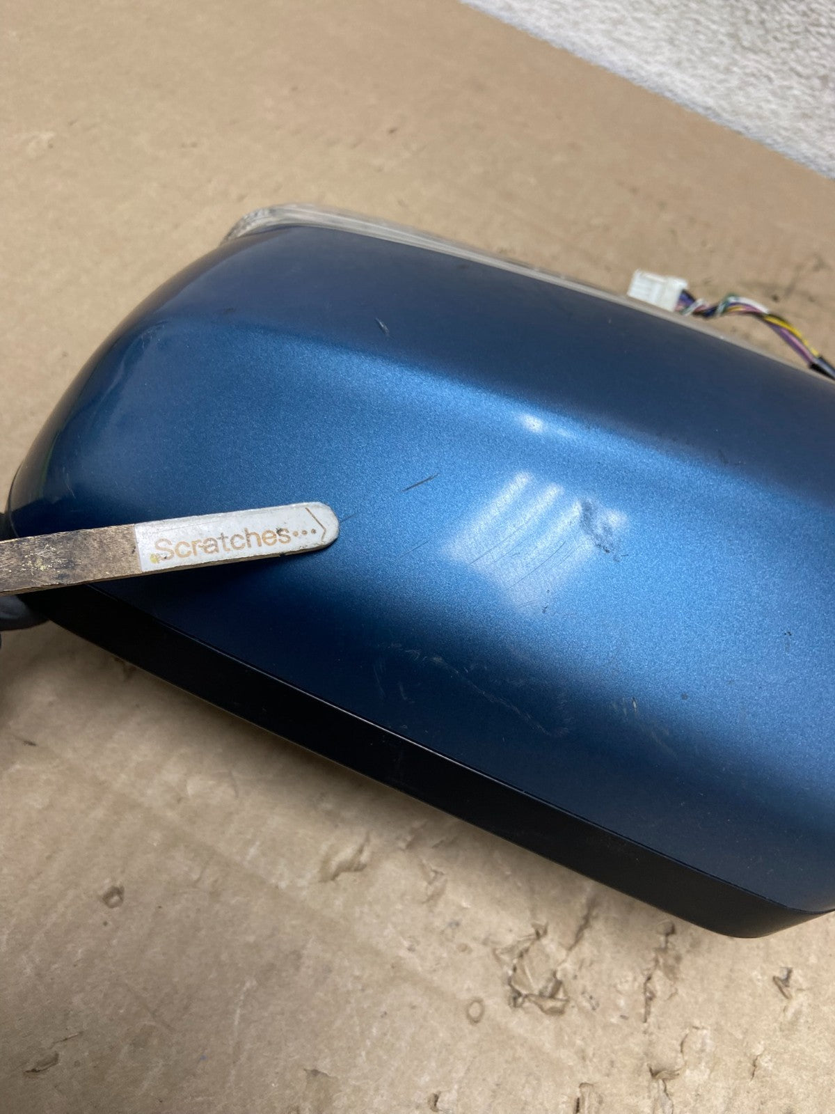 2006 to 2008 Subaru Forester Left Driver LH Turn Sgn View Power Mirror ai2328 DG4