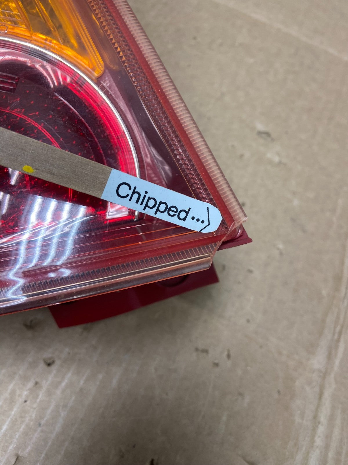 2008-2015 Mitsubishi Lancer Right Passenger Rh Tail Light Red OEM Y8529 DW4