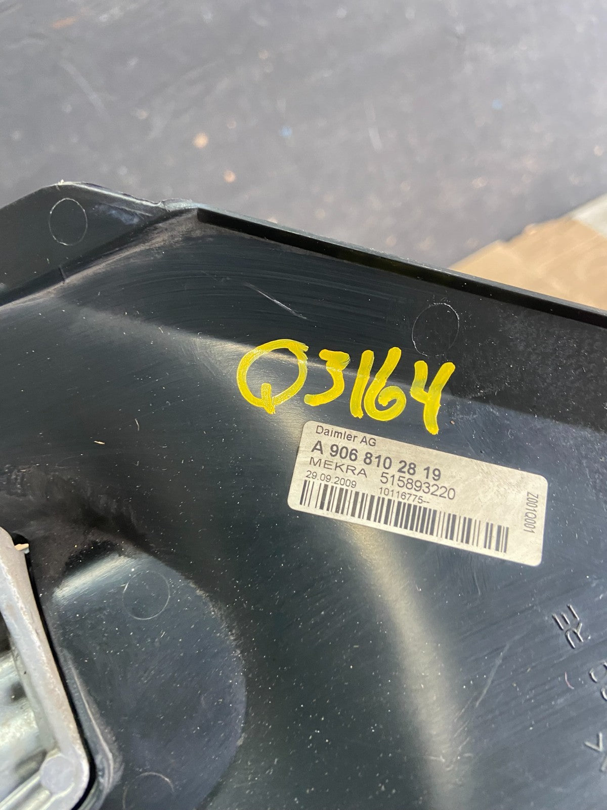 2007 to 2017 Mercedes-Benz Sprinter Right Passenger View Door Mirror OE Q3164 DG11