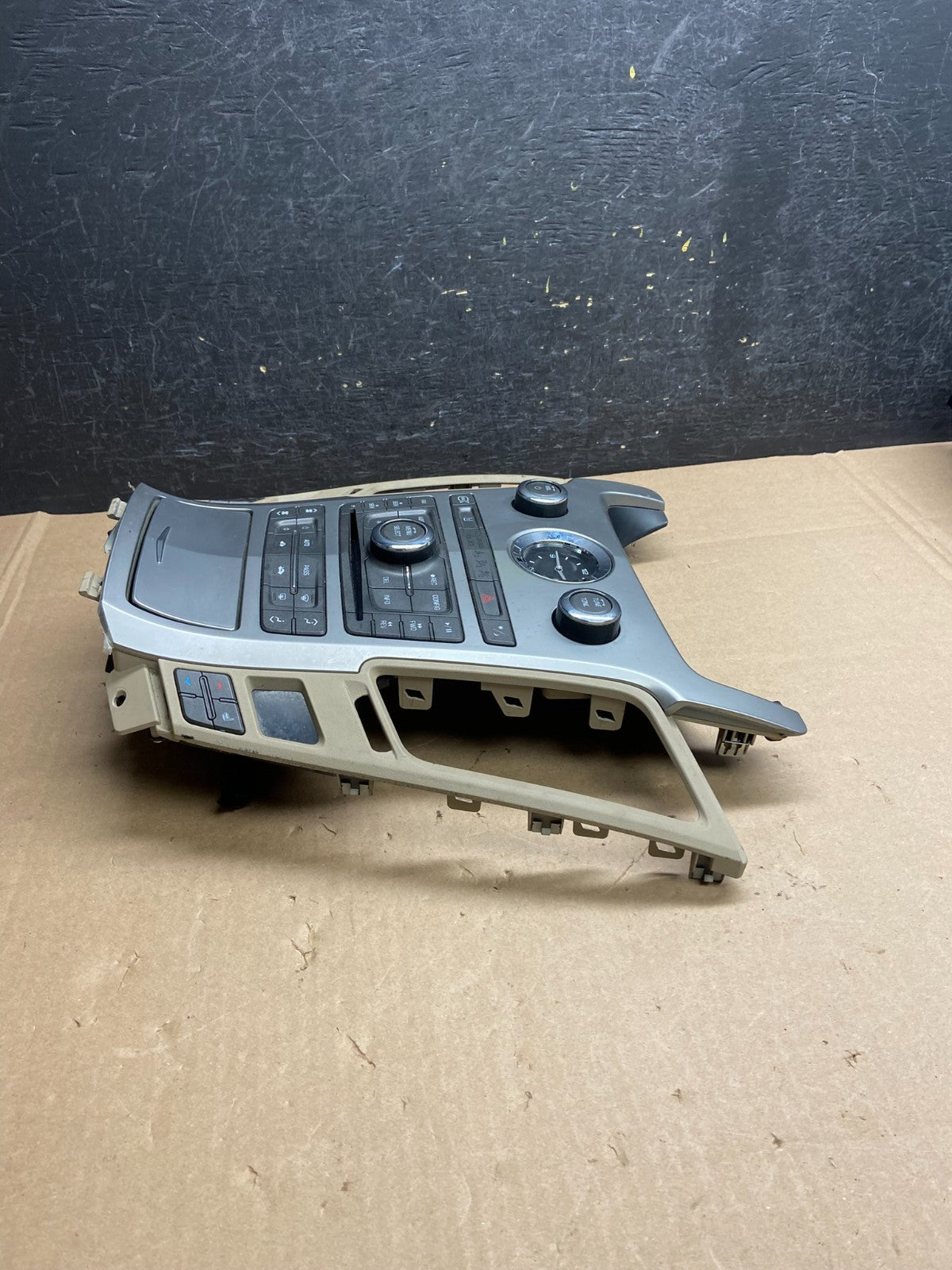 2009-2013 Cadillac CTS A/C Heater Radio Climate Control Panel Bezel OE AI6269 DG7