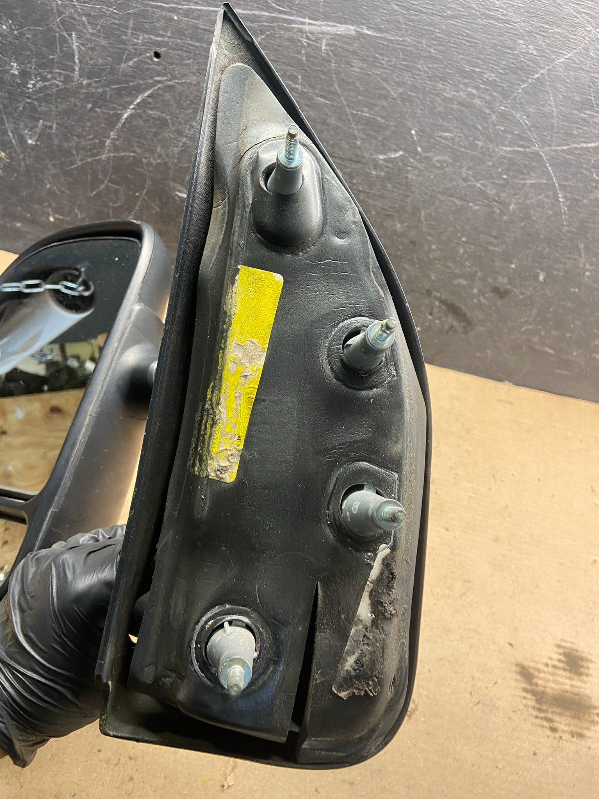 2009-2016  Ford E150 E250 Van Left Driver Side Door View Two Arm Mirror Q1502 DG4