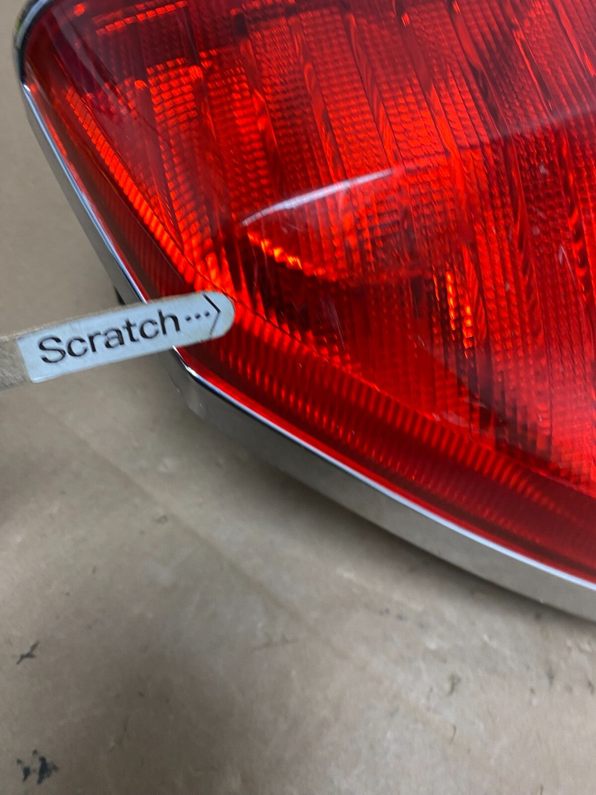 2002 to 2003 Mitsubishi Diamante Left Driver LH Side Tail Light OEM M3841 DG3