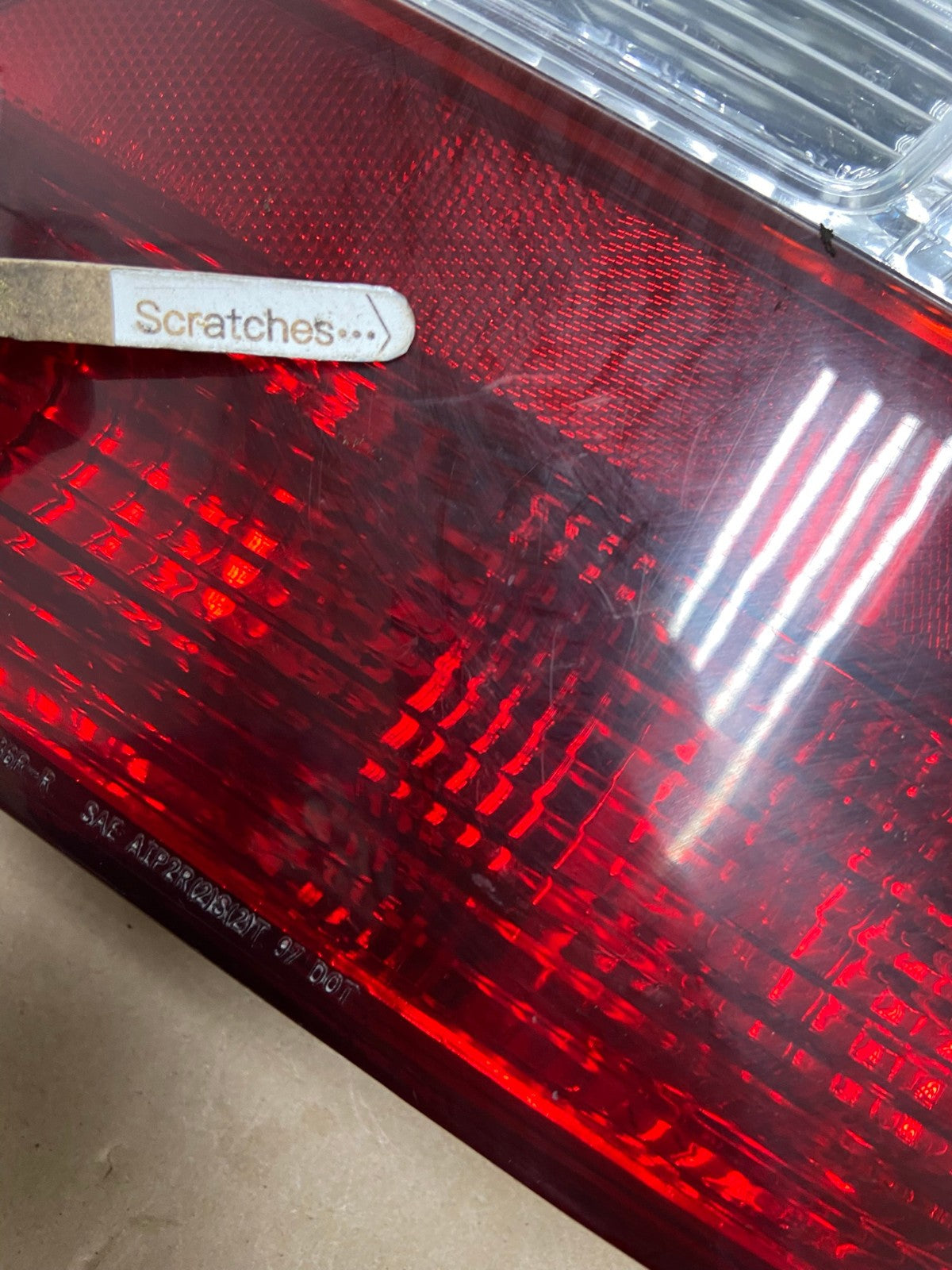 2002 2003 Acura TL Right Passenger Rh Side Tail Light AG6723 LK3