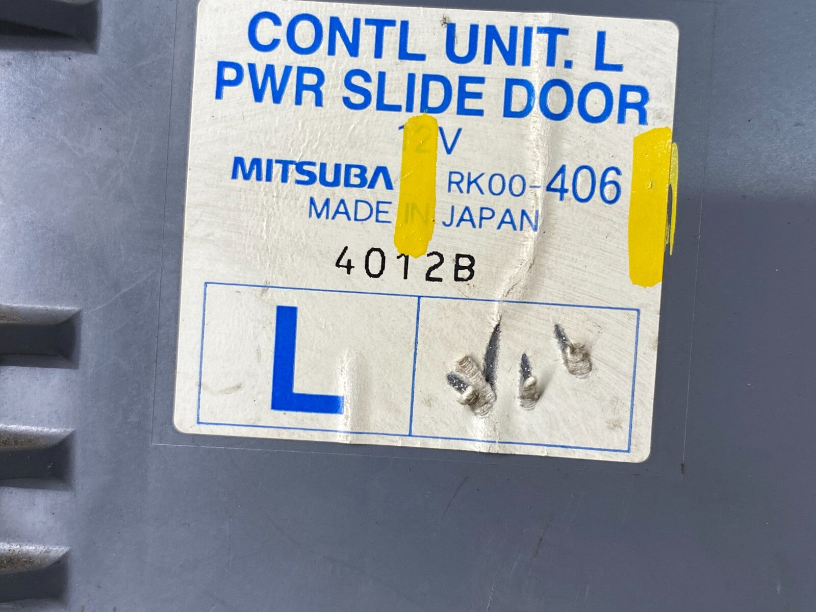 2005 - 2007 Honda Odyssey Rear Left Driver Sliding Door Module L5527 DG6