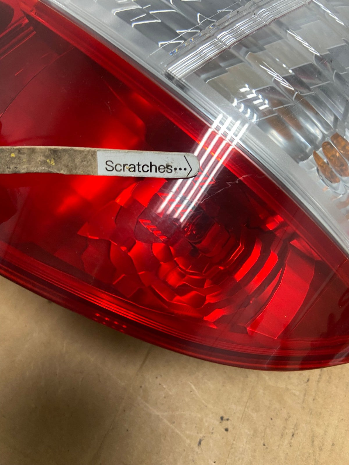 2009 to 2013 Honda Fit Right Passenger RH Side Tail Light AD4559 LK3
