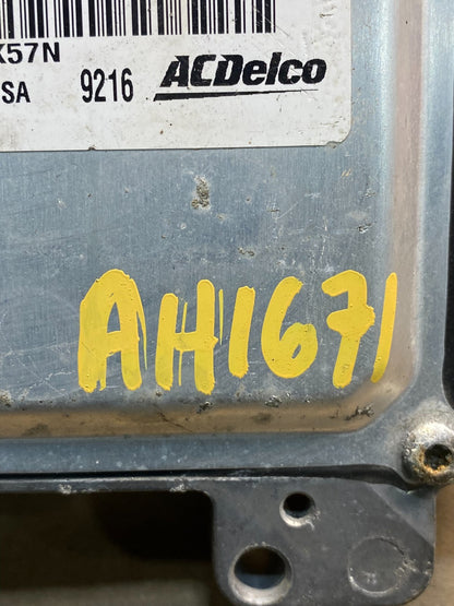 2009 Chevrolet Silverado Engine Control Module ECM ECU AH1671 DG3