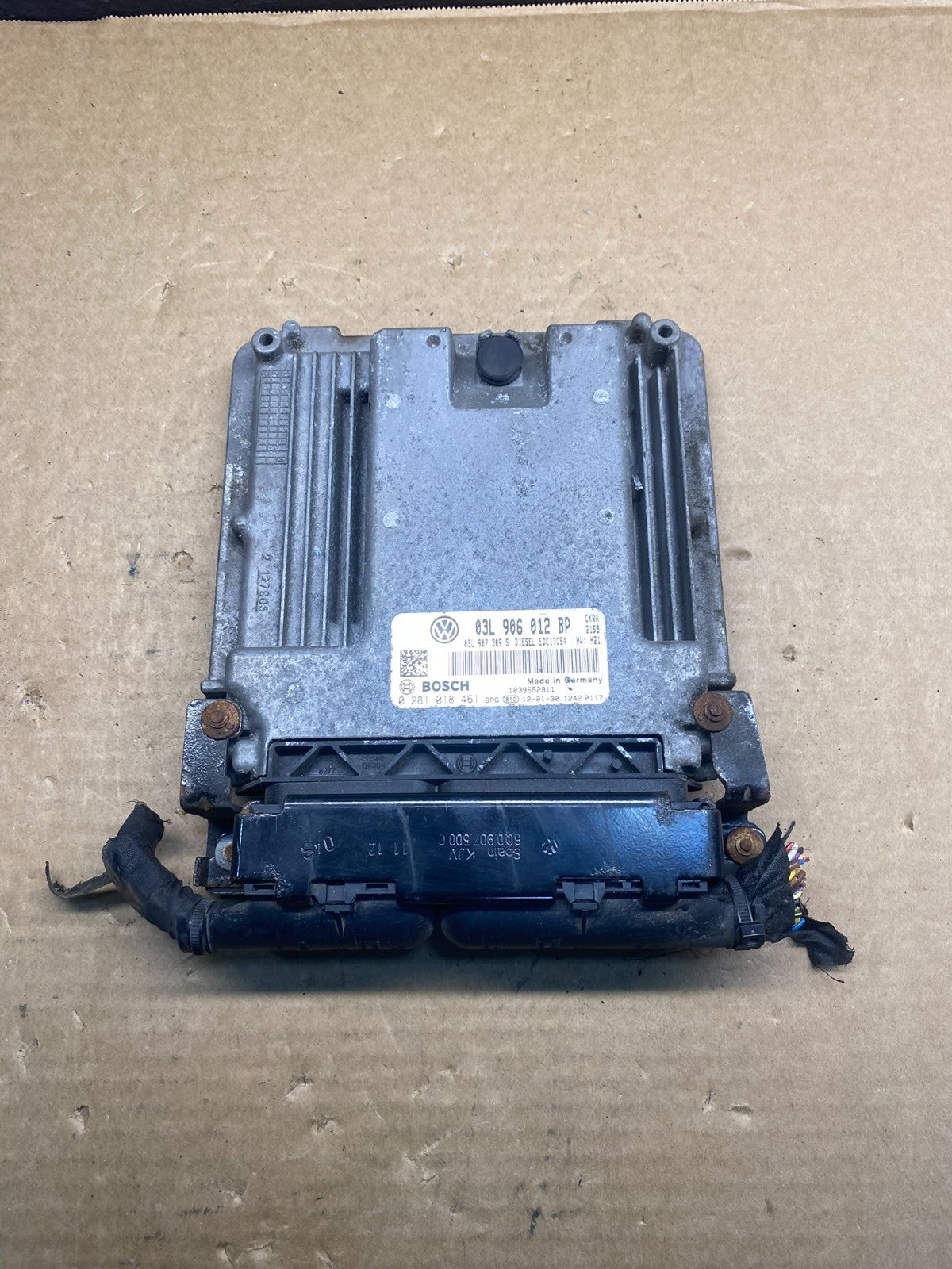 2012 Volkswagen Jetta Passat 2.0L ECM Engine Control Unit ECU af6614 DG0