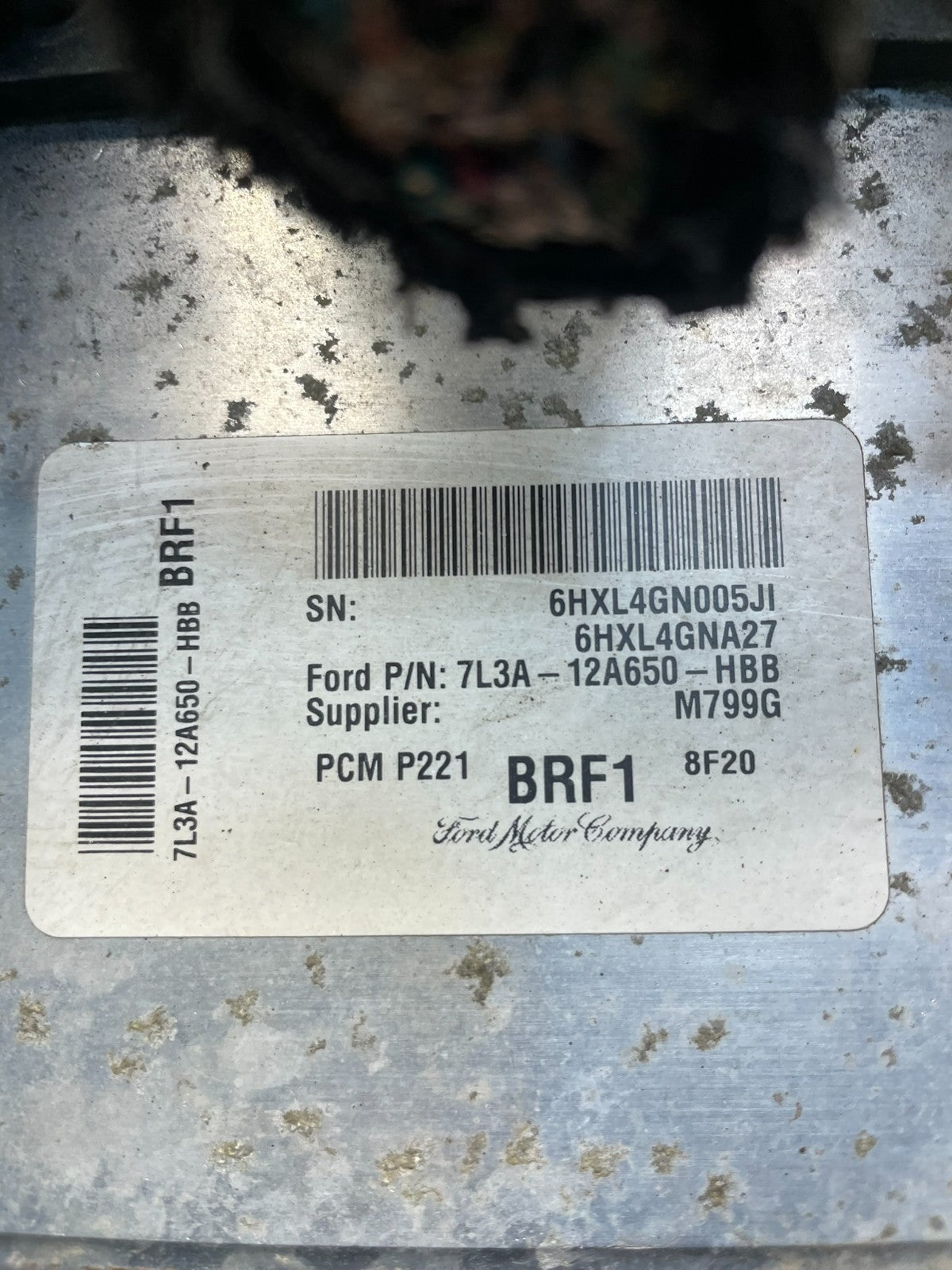 2007 2008 Ford F-150 F150 Engine Control Unit ECU Computer Module s8130 DG3