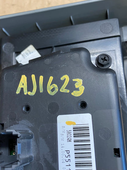 2008 to 2012 Jeep Liberty Dash Climate Temperature Control Radio Bezel AJ1623 DG5