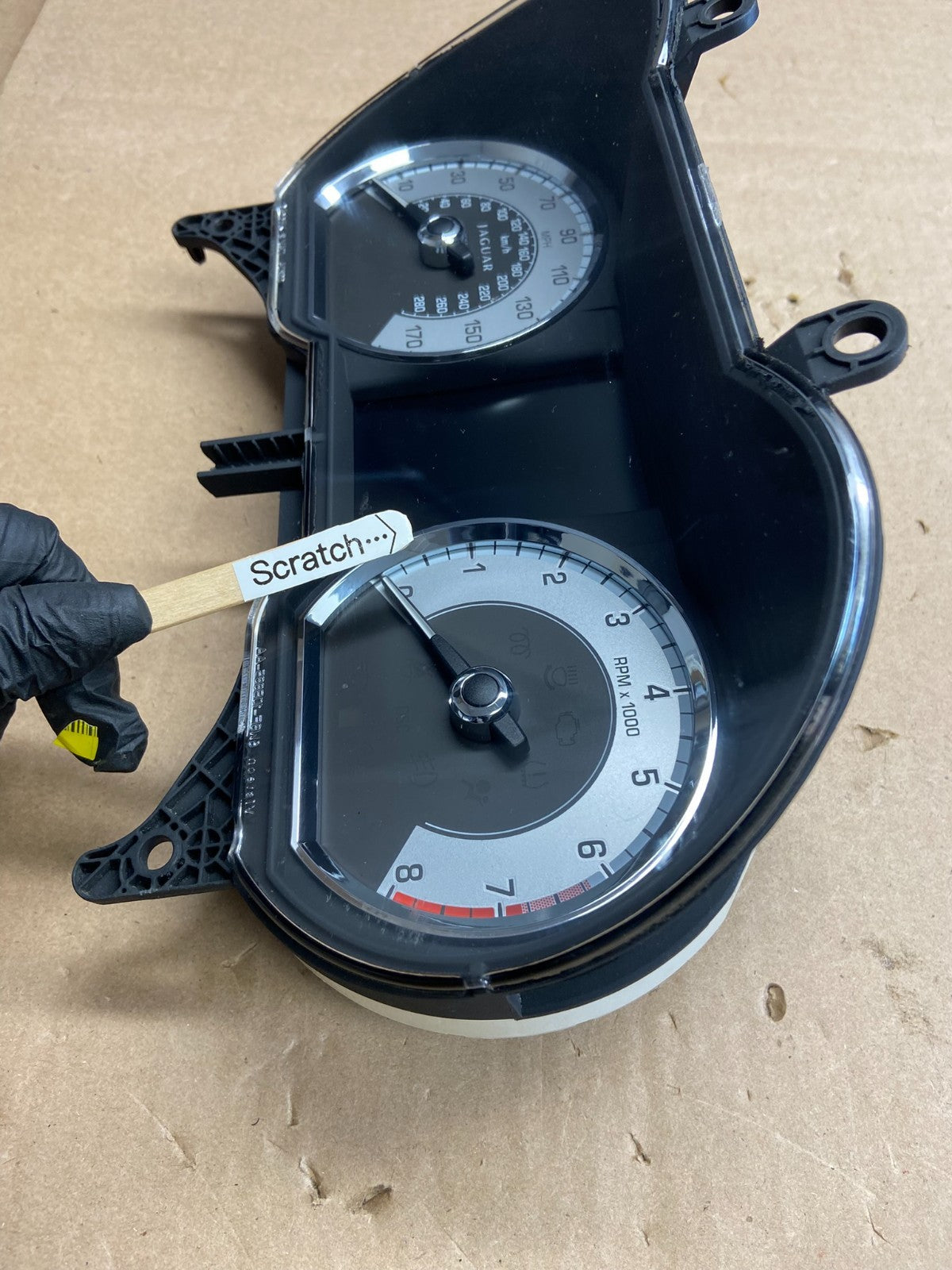 2009 to 2011 Jaguar XF Instrument Cluster Gauge Speedometer AI3249 DG3