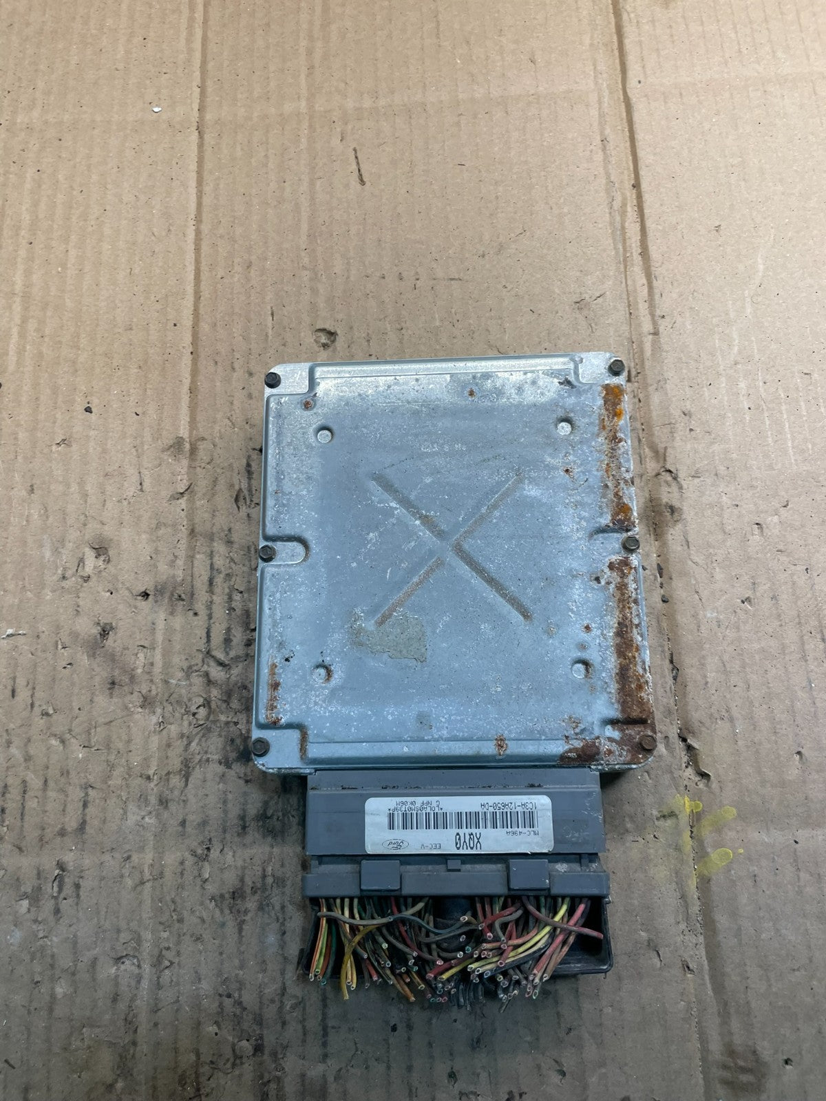 2001 Ford F250 F350 SD 5.4l ECU ECM Engine Computer Module X1071 DG2