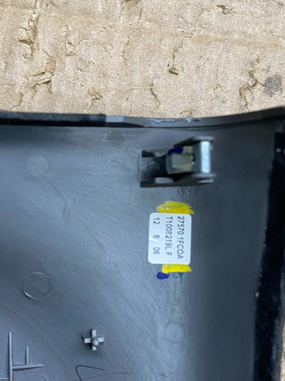 2909 2014 Nissan Cube Center Temperature Control Bezel Trim 27570-1FC0A V1481 PS7