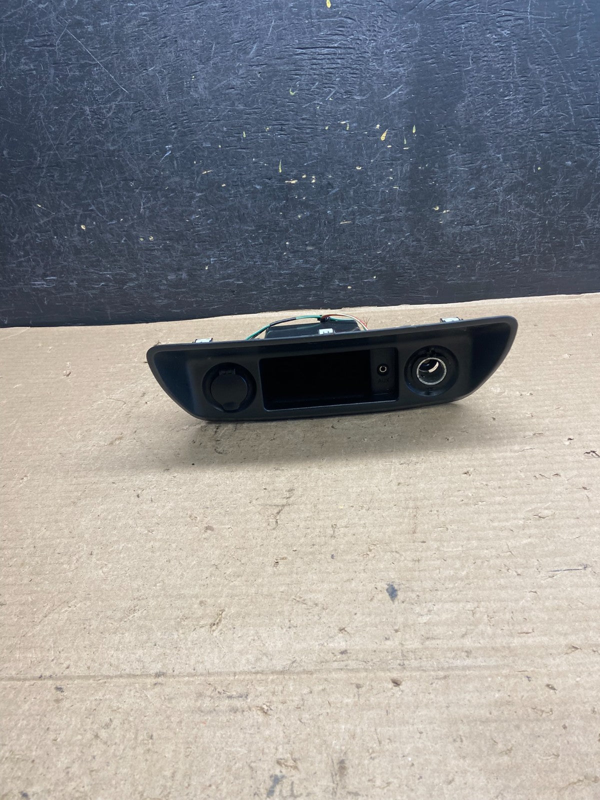 2008 to 2012 Nissan Armada Radio Bezel Cubby Storage Trim Aux AH5390 DG0