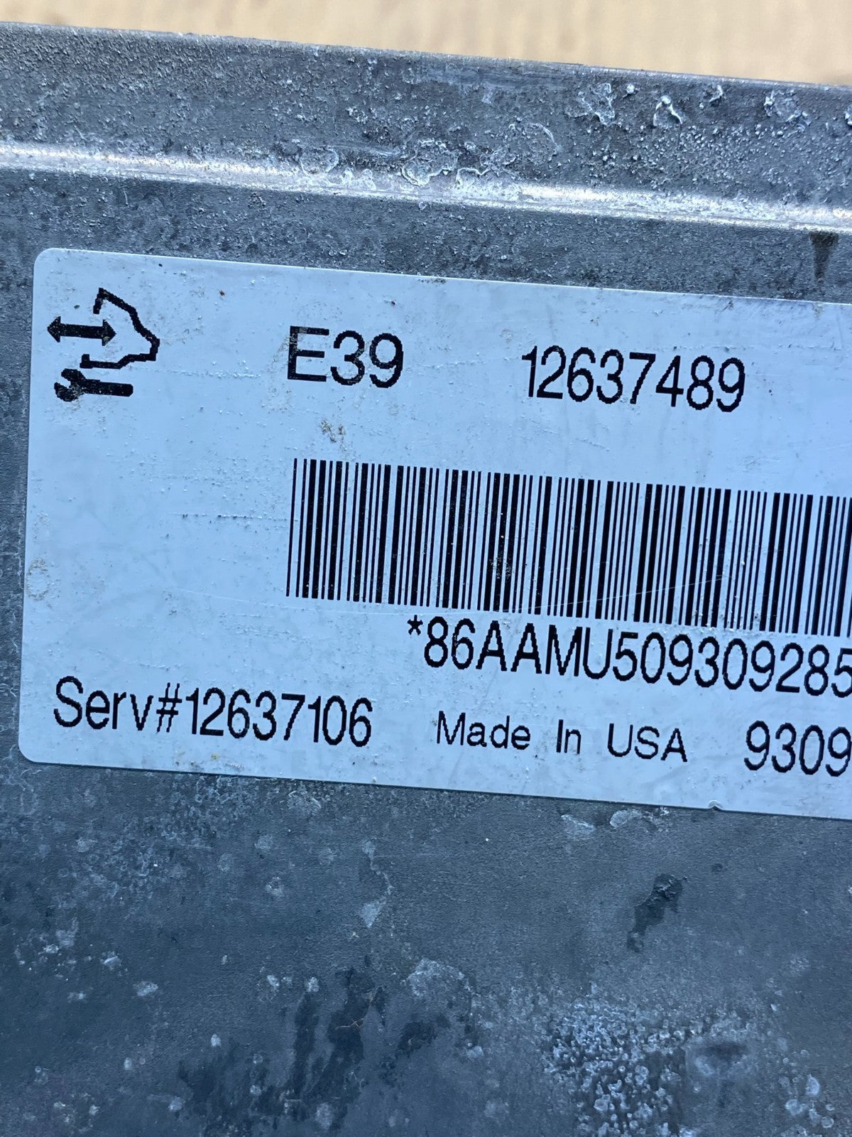 2011 2013 Chevrolet Equinox Terrain Ecu Engine Control Module Unit Ecm AH4644 DG2
