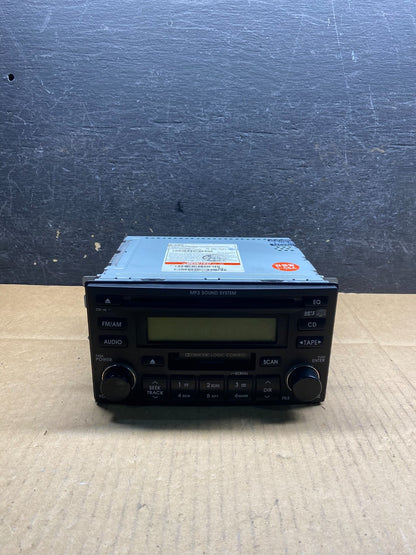 2005-2010 Kia Sportage AM FM Radio MP3 Singe Disc CD Cassette Player AI7641 DG0