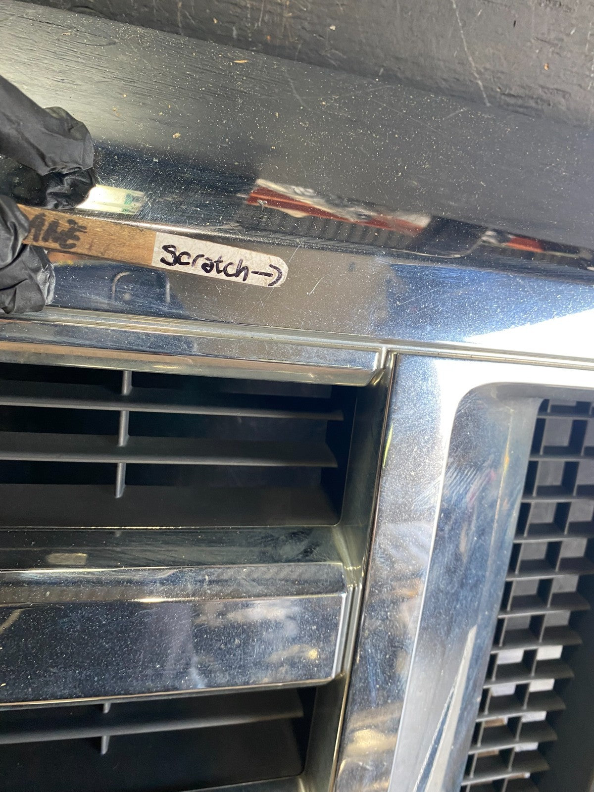 2008 to 2014 Ford Econoline E150 E250 Front Upper Chrome Grill Grille Q0525 DG5
