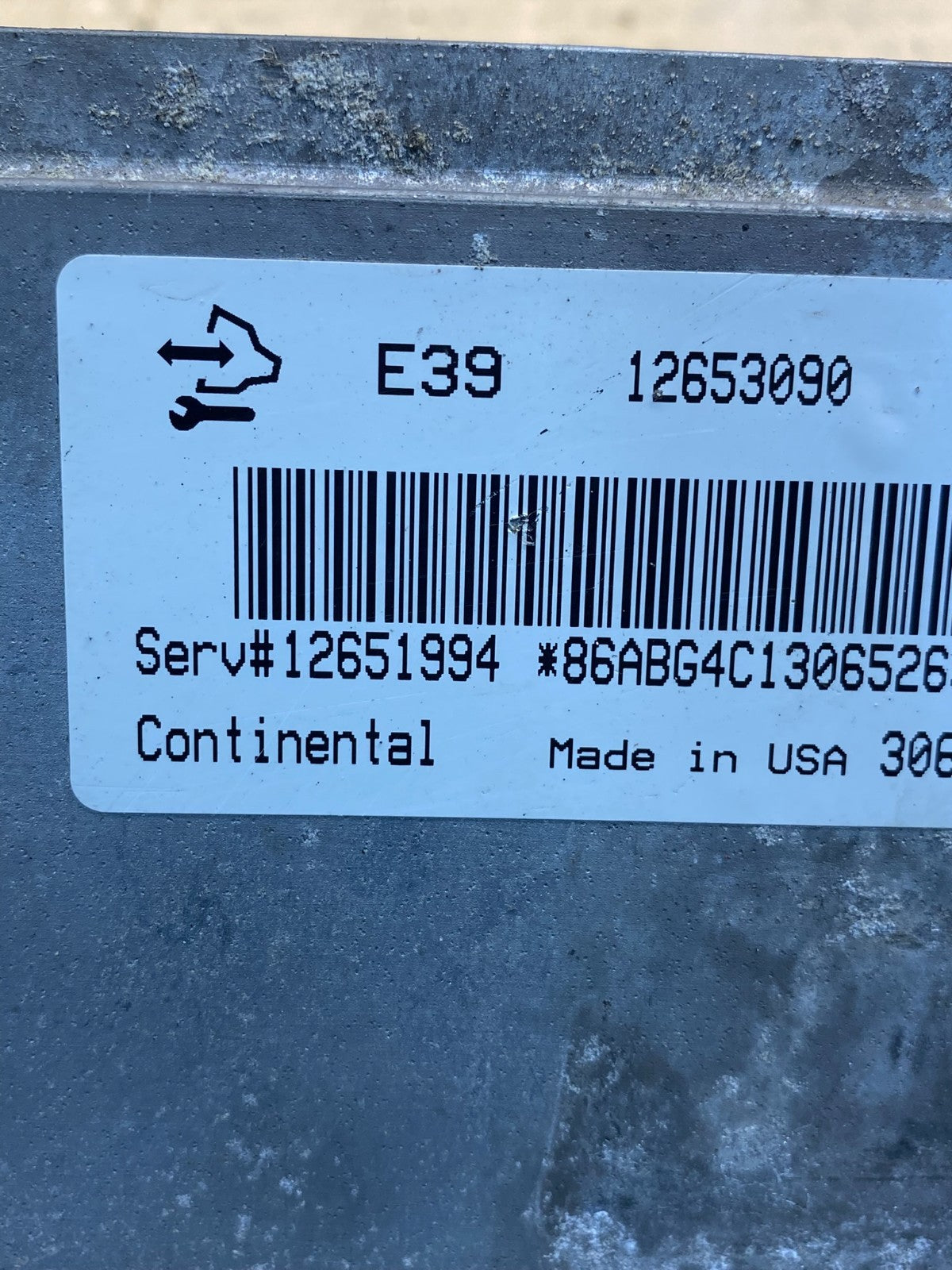 2013 Cadillac CTS Engine Computer ECU Control Module ECM AF0091 DW2