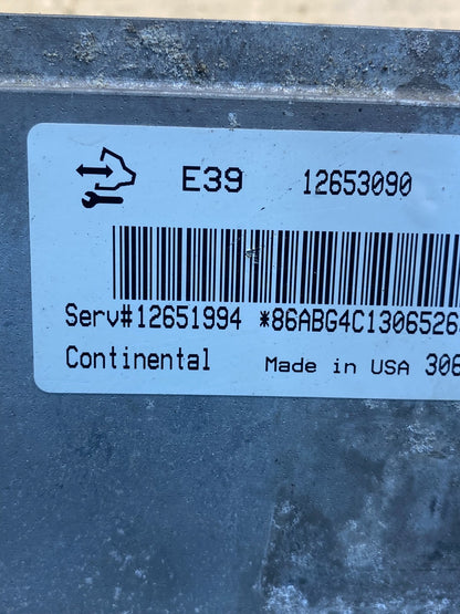 2013 Cadillac CTS Engine Computer ECU Control Module ECM AF0091 DW2