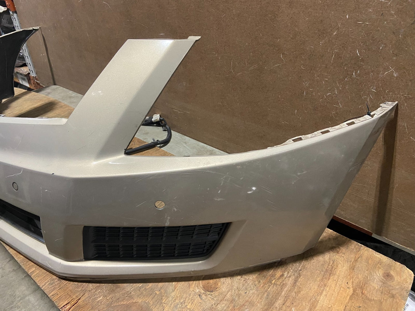 2010 to 2016 Cadillac SRX Beige Color Front Lower Bumper Cover Textured AD75144