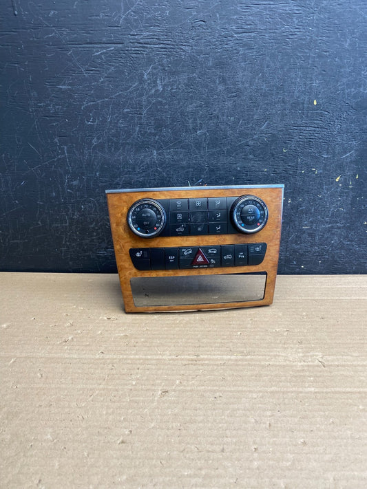 2007-2012 Mercedes X164 GL350 GL450 Climate Control Bezel Wood Switch AG0164 DG0